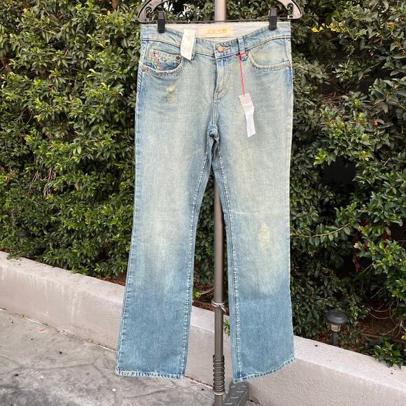New With Tags Joe’s Jeans Rainbow Stitched Hendrix USA Made Women’s 30 - Picture 3 of 12